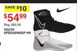Dunham's Sports NIKE YOUTH SPEEDSWEEP VIII WRESTLING SHOES offer