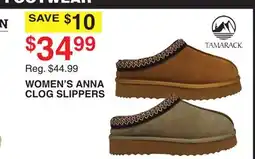 Dunham's Sports TAMARACK WOMEN'S ANNA CLOG SLIPPERS offer