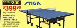 Dunham's Sports STIGA ADVANTAGE PRO TABLE TENNIS TABLE offer