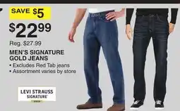 Dunham's Sports LEVI STRAUSS MEN'S SIGNATURE GOLD JEANS offer