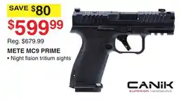 Dunham's Sports CANIK METE MC9 PRIME offer