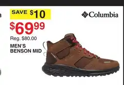 Dunham's Sports COLUMBIA MEN'S BENSON MID offer