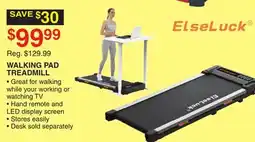 Dunham's Sports ELSELUCK WALKING PAD TREADMILL offer