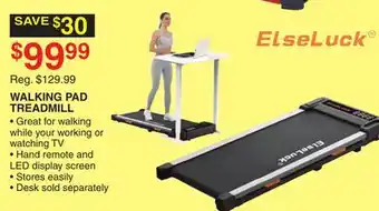 Dunham's Sports ELSELUCK WALKING PAD TREADMILL offer