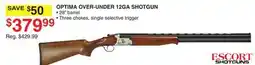 Dunham's Sports ESCORT SHOTGUNS OPTIMA OVER-UNDER 12GA SHOTGUN offer