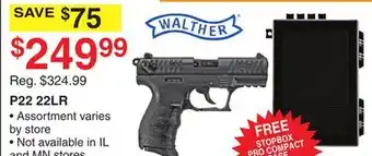 Dunham's Sports WALTHER P22 22LR offer