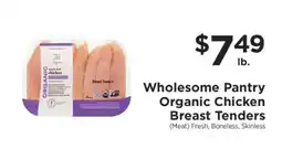ShopRite Wholesome Pantry Organic Chicken Breast Tenders offer