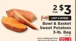 ShopRite Bowl & Basket Sweet Potatoes offer