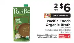 ShopRite Pacific Foods Organic Broth offer