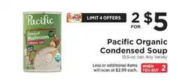 ShopRite Pacific Organic Condensed Soup offer