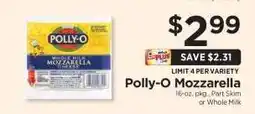 ShopRite Polly-O Mozzarella offer