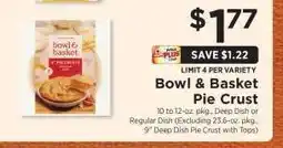 ShopRite Bowl & Basket Pie Crust offer