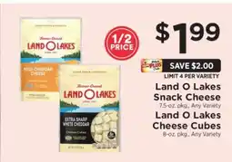 ShopRite Land O Lakes Snack Cheese offer