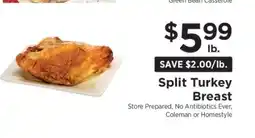ShopRite Split Turkey Breast offer