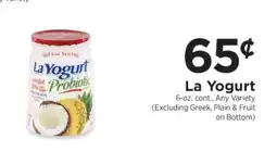 ShopRite La Yogurt offer