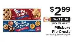 ShopRite Pillsbury Pie Crusts offer
