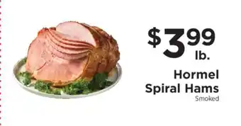 ShopRite Hormel Spiral Hams offer
