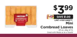 ShopRite Mini Cornbread Loaves offer