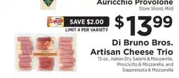 ShopRite Di Bruno Bros. Artisan Cheese Trio offer