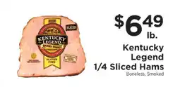 ShopRite Kentucky Legend 1/4 Sliced Hams offer