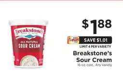 ShopRite Breakstone's Sour Cream offer