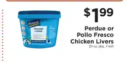 ShopRite Perdue or Pollo Fresco Chicken Livers offer