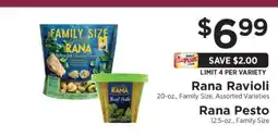 ShopRite Rana Ravioli / Rana Pesto offer