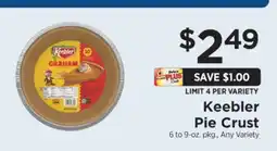 ShopRite Keebler Pie Crust offer