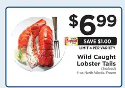 ShopRite Wild-Caught Lobster Tails offer