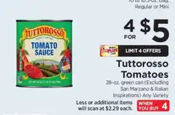 ShopRite Tuttorosso Tomatoes offer