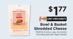 ShopRite Bowl & Basket Shredded Cheese offer