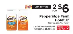 ShopRite Pepperidge Farm Goldfish offer