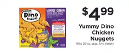 ShopRite Yummy Dino Chicken Nuggets offer