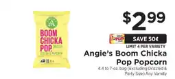 ShopRite Angie's Boom Chicka Pop Popcorn offer