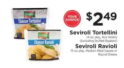 ShopRite Seviroli Tortellini or Ravioli offer