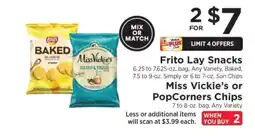 ShopRite Frito Lay Snacks offer