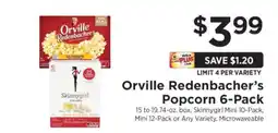 ShopRite Orville Redenbacher’s Popcorn 6-Pack offer