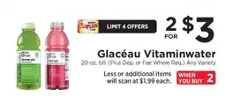 ShopRite Glaceau Vitaminwater offer