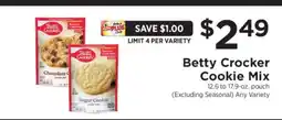 ShopRite Betty Crocker Cookie Mix offer