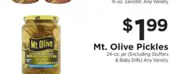 ShopRite Mt. Olive Pickles offer