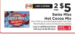 ShopRite Swiss Miss Hot Cocoa Mix offer