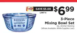 ShopRite 3-Piece Mixing Bowl Set offer