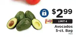 ShopRite Avocados 5-ct. Bag offer