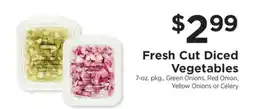 ShopRite Fresh Cut Diced Vegetables offer