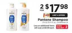 ShopRite Pantene Shampoo offer