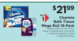 ShopRite Charmin Bath Tissue Mega Roll 18-Pack offer