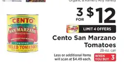 ShopRite Cento San Marzano Tomatoes offer