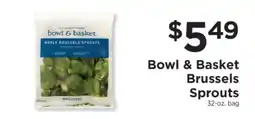 ShopRite Bowl & Basket Brussels Sprouts offer