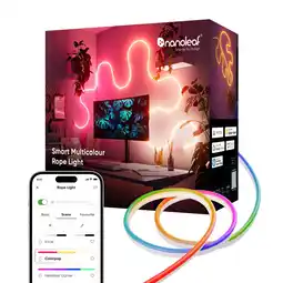Walmart Nanoleaf Essentials Matter LED Rope Light, Multicolor Lightstrip, 5m (16.4ft), Indoor offer