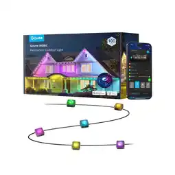 Walmart Govee 100ft RGBIC Permanent Outdoor Lights with 72 Lights Black Version offer